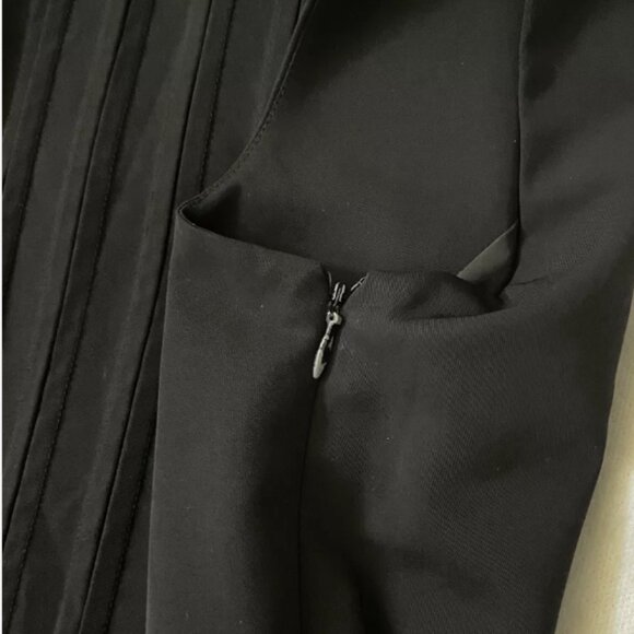 New Calvin Klein Sleeveless Pleated Sheath Dress - Picture 5 of 13